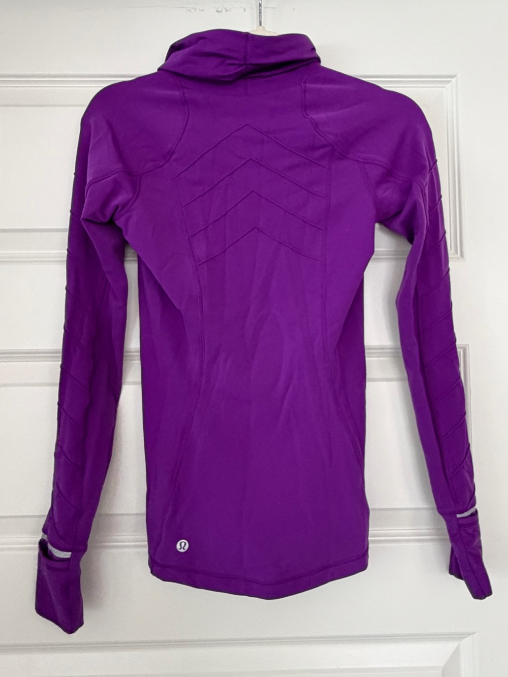 Purple lululemon pull over size 2